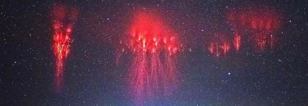Raios Atmosféricos, Sprites e ELVES